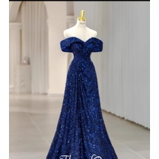 蓝色晚礼服 M-2XL 单位：件