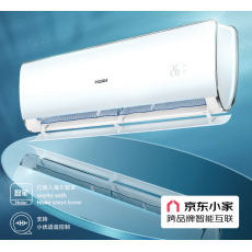 海尔（Haier）新一级 1.5匹 荣御 变频 冷暖壁挂式卧室空调挂机 京东小家智能 KFR-35GW/81